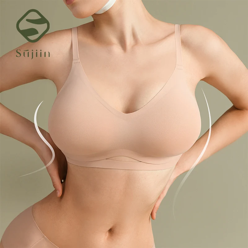 Bralette Triangle Set - SUJIIN Sexy Push Up Bra for