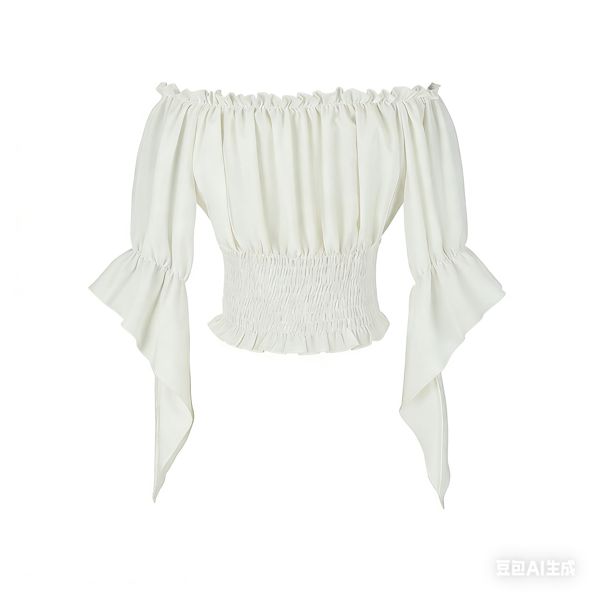 Renaissance Medieval Aristocra - Blouse Off Shoulder ulasan dan harga