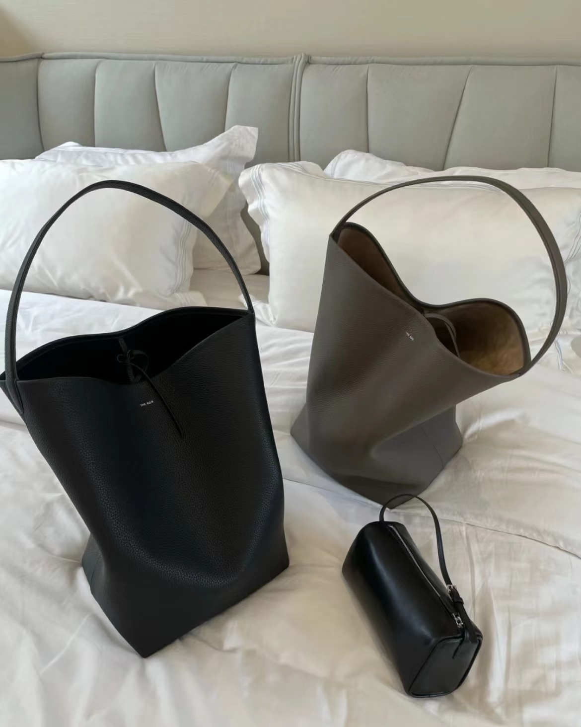 Cowhide Autumn Winter Bag: Dur - Tote Bag Beach ulasan dan harga