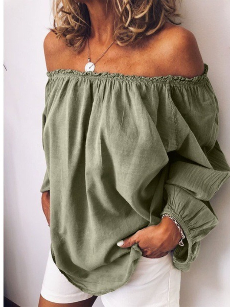 New Chic Women's Off-the-shoul - Blouse Off Shoulder ulasan dan harga