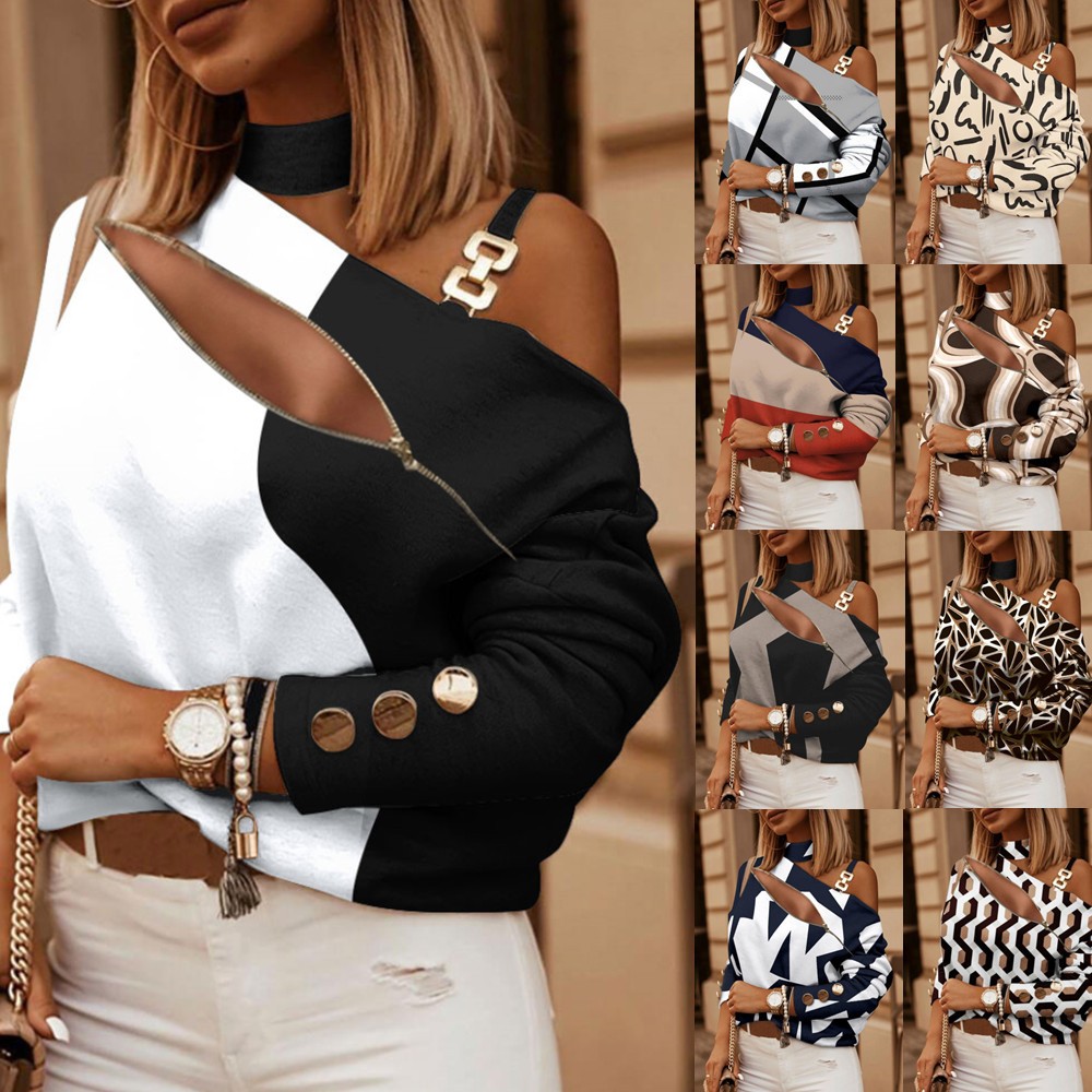 Women's Off Shoulder Blouse wi - Blouse Off Shoulder ulasan dan harga