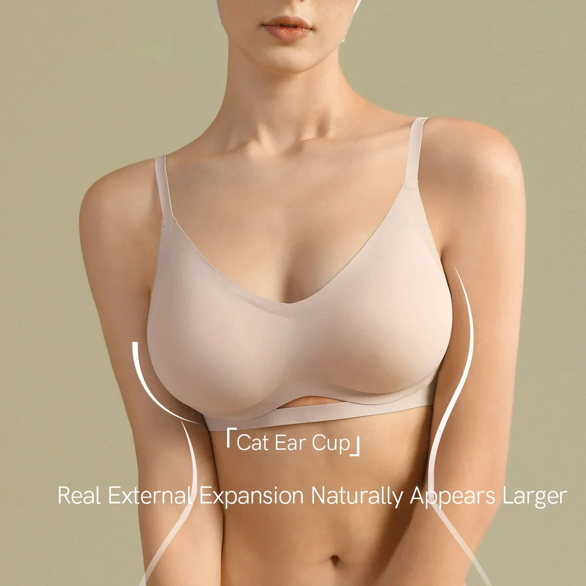 SUJIIN Sexy Push Up Bra for Wo - Bralette Triangle Set ulasan dan harga