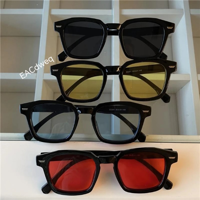 Men Rectangle Vintage Sunglass - Sunglasses Cat Eye ulasan dan harga