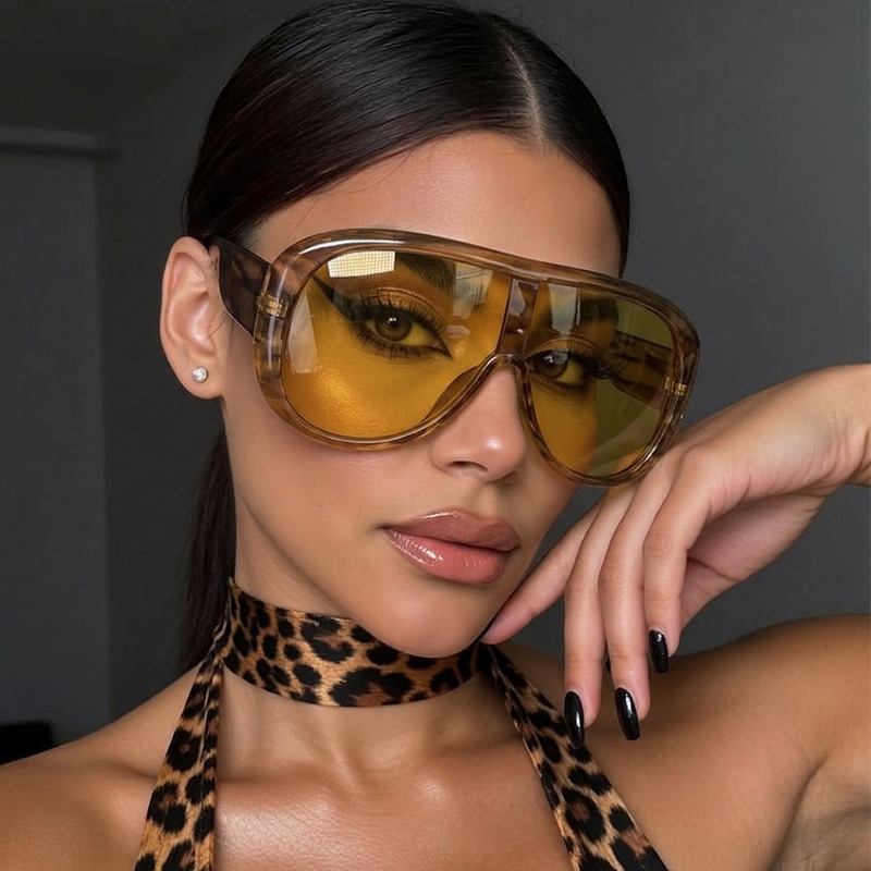Oversized One Piece Large Fram - Sunglasses Cat Eye ulasan dan harga