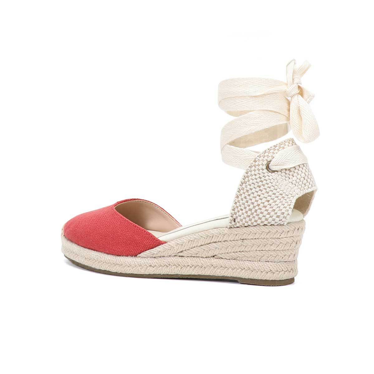 Women Wedge Espadrilles Lace U - Wedge Espadrille Women ulasan dan harga