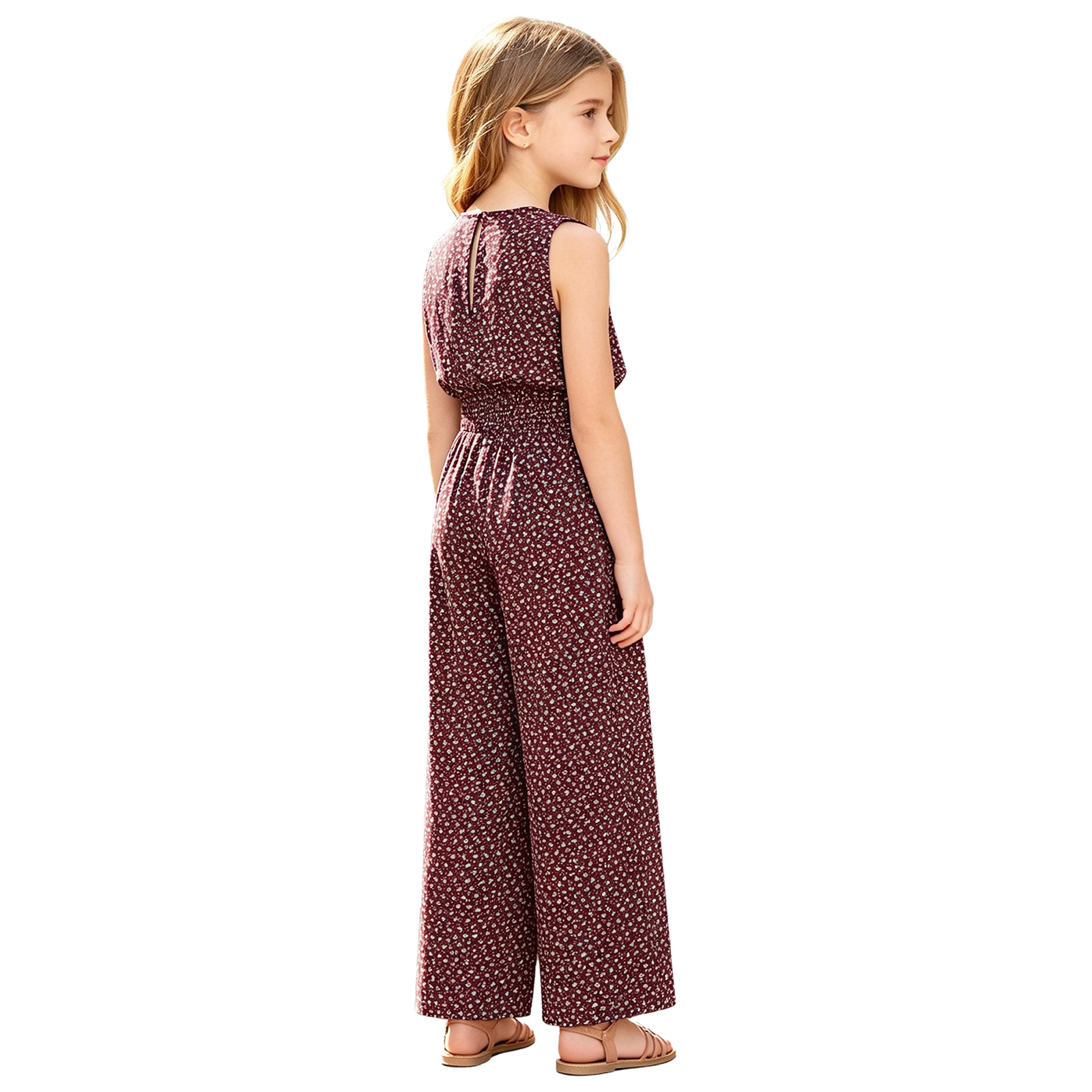 Kids Girls Summer Fashion Flor - Romper Floral Print ulasan dan harga