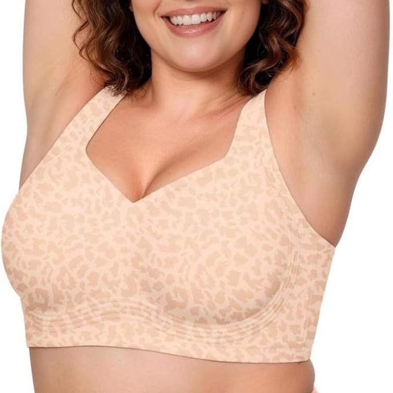 Leopard Jelly Bras No Underwir - Bralette Triangle Set ulasan dan harga