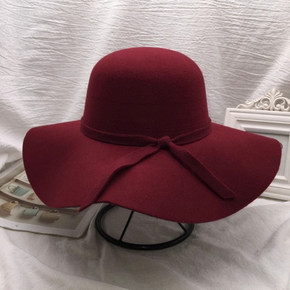 Vintage Style Bucket Hat Folda - Hat Floppy Wide ulasan dan harga
