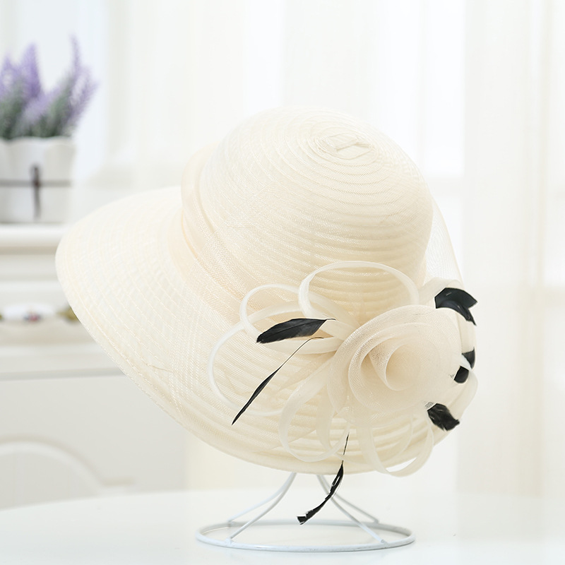 Elegant Summer Wide Brim Women - Hat Floppy Wide ulasan dan harga