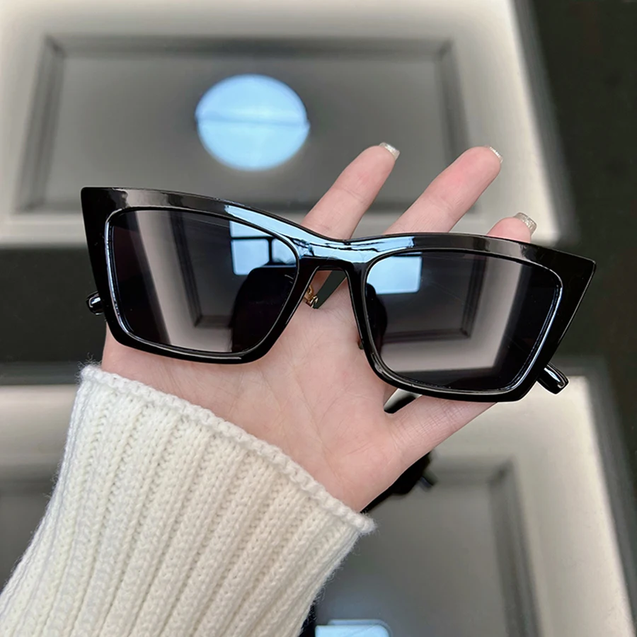 New Cat Eye Black Sunglasses W - Sunglasses Cat Eye ulasan dan harga