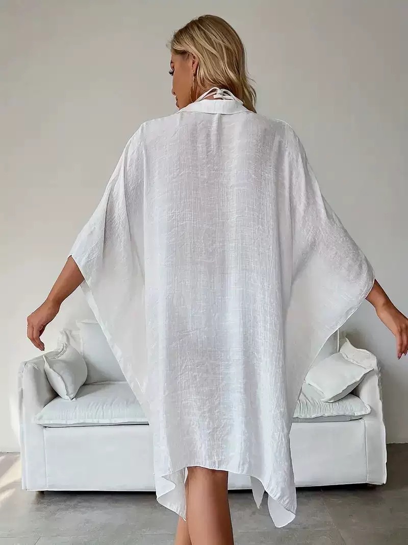 Summer Loose Cardigan Sun Prot - Cover Up Kaftan ulasan dan harga