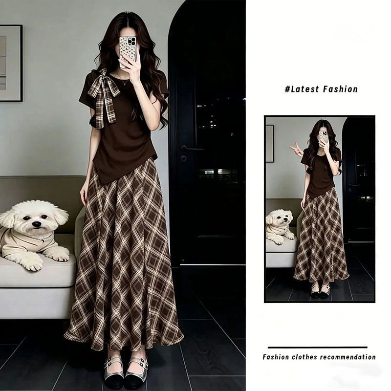 2026 Summer Women's New Two-pi - Blouse Off Shoulder ulasan dan harga