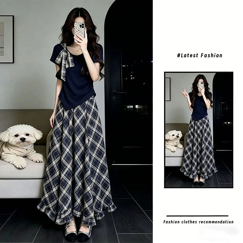 2026 Summer Women's New Two-pi - Blouse Off Shoulder ulasan dan harga