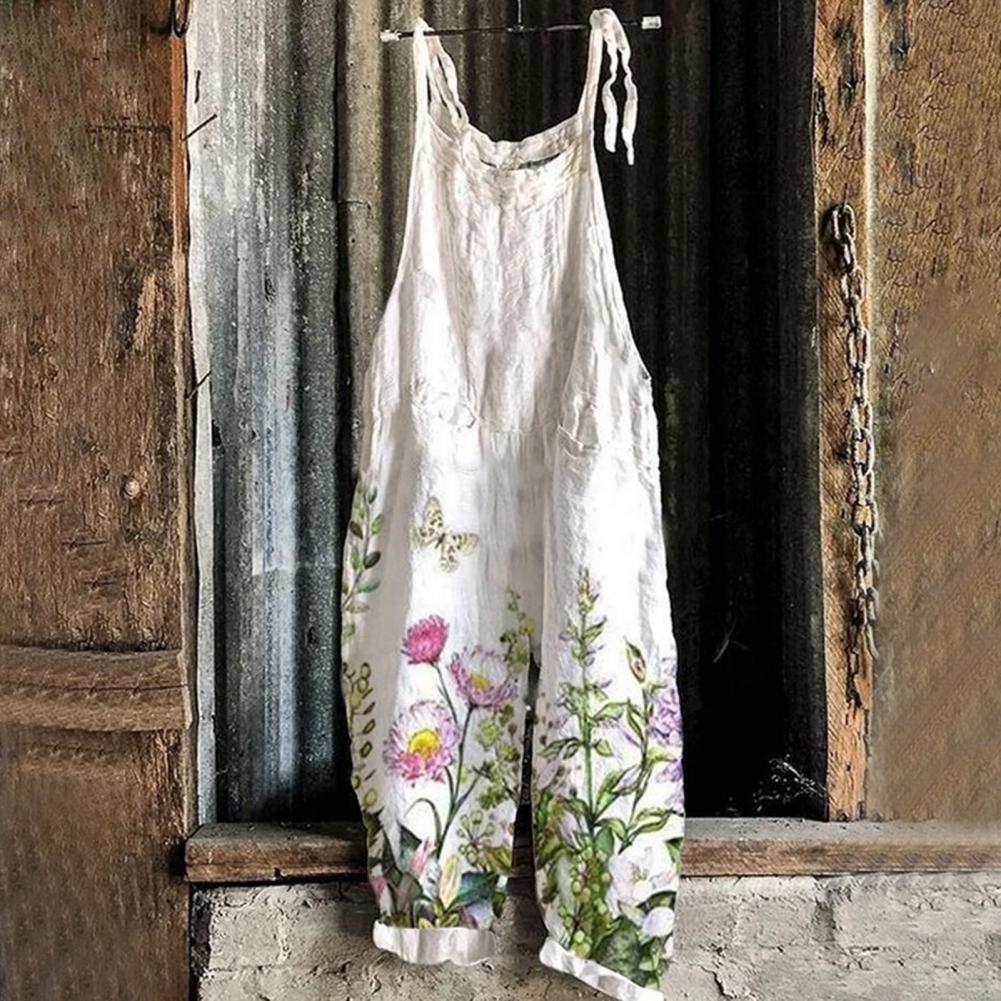 Flower Printed Sling Women Sum - Romper Floral Print ulasan dan harga