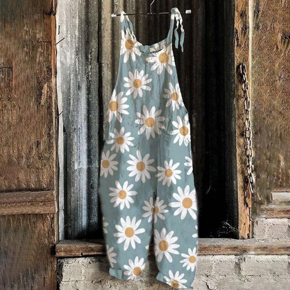 Flower Printed Sling Women Sum - Romper Floral Print ulasan dan harga