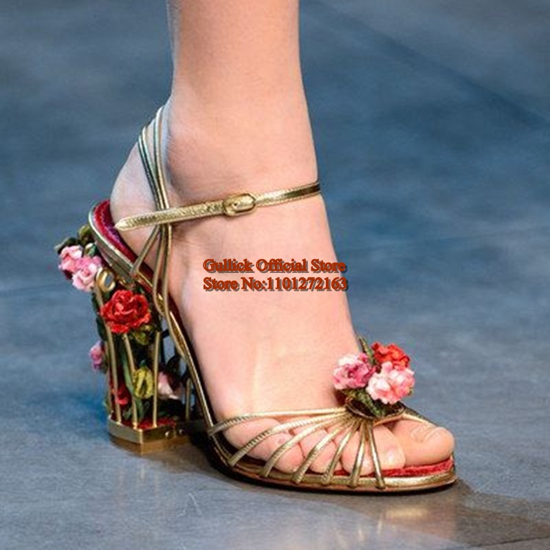 Luxury Bird Cage Women Sandals - Sandal Strappy Heeled ulasan dan harga
