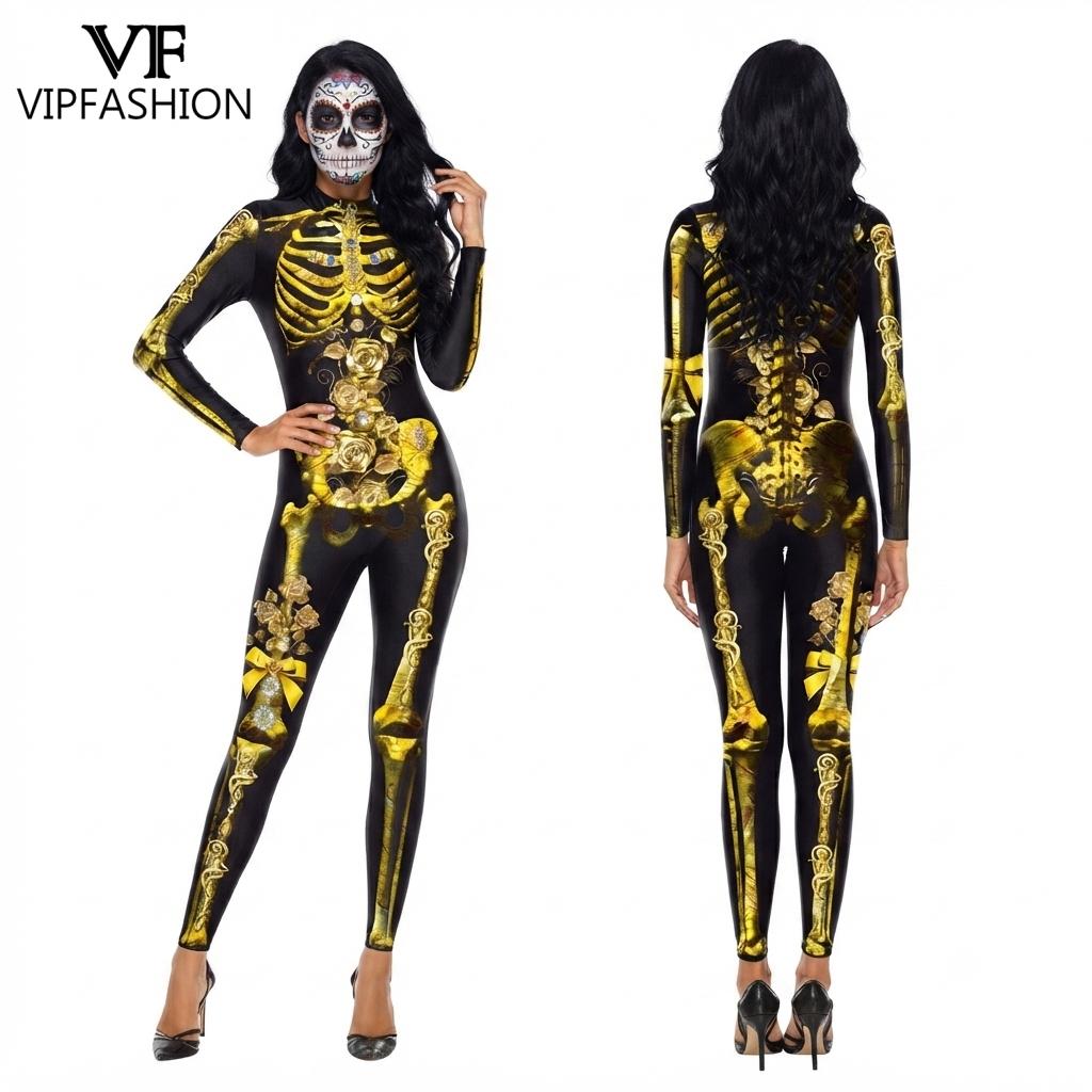 VIP FASHION Women Halloween Da - Romper Floral Print ulasan dan harga