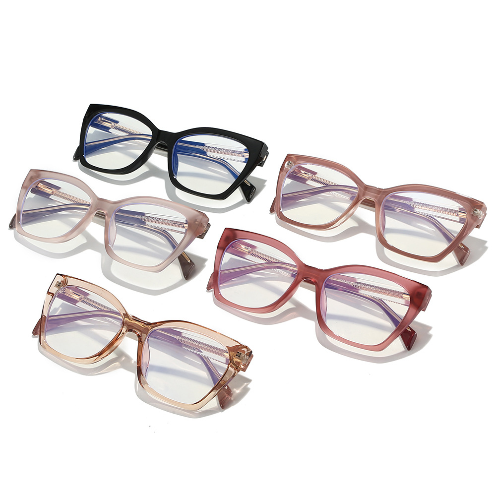 Cat Eye Large Frame Anti Blue  - Sunglasses Cat Eye ulasan dan harga