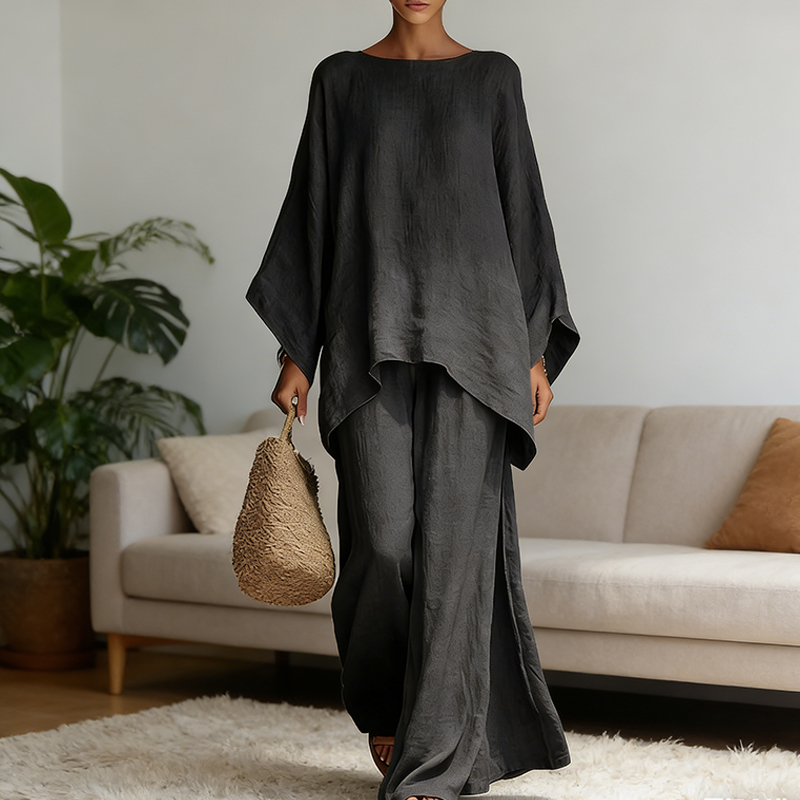 Spring New Fashion Linen Loose - Linen Pant Wide ulasan dan harga