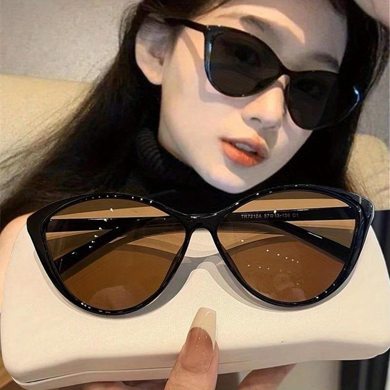 1Pc Retro Frame Cat Eye Sungla - Sunglasses Cat Eye ulasan dan harga